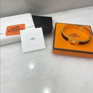 REAL Hermès clic H bracelet